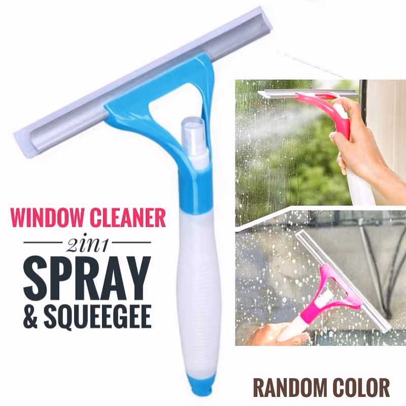 3 in 1 Spray Glass Cleaning Scraper